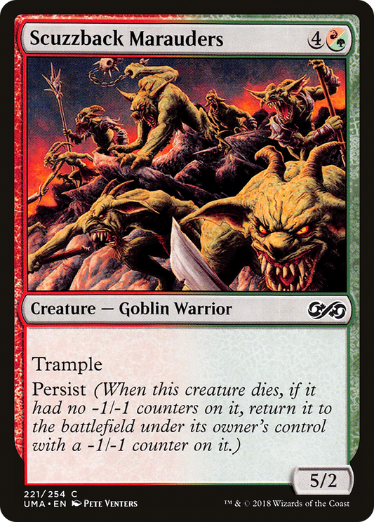 Scuzzback Marauders (UMA-221)