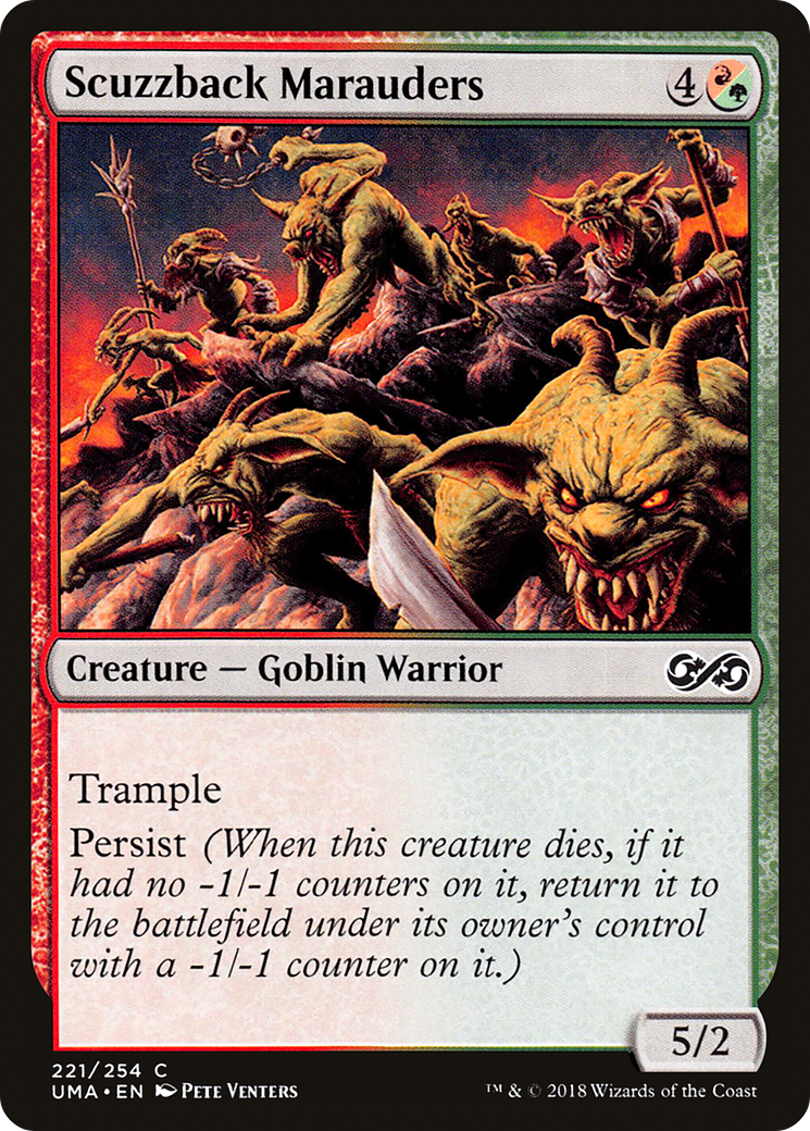 Scuzzback Marauders (UMA-221) (Foil)