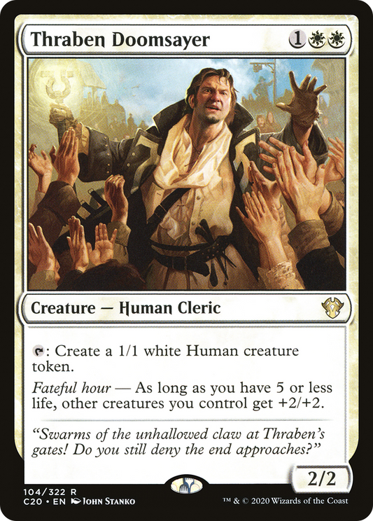 Thraben Doomsayer (C20-104)
