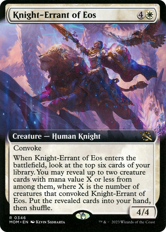 Knight-Errant of Eos (MOM-346) (Extended Art)