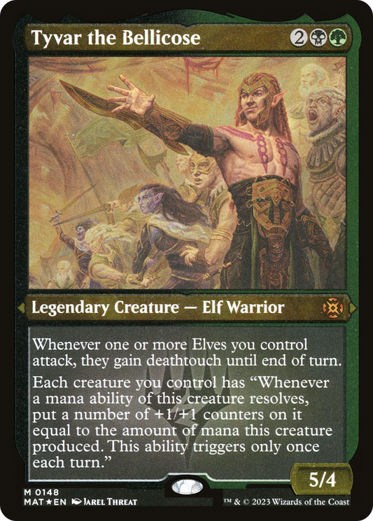 Tyvar the Bellicose (MAT-148) (Etched Foil)