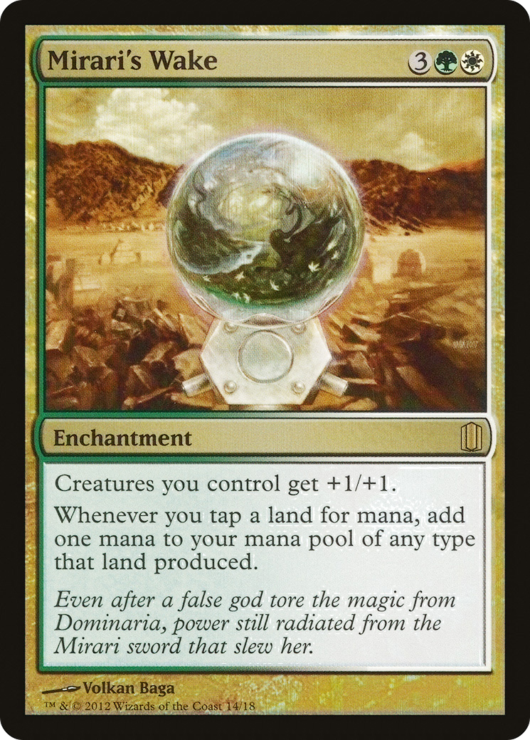 Mirari's Wake (CM1-014) (Foil)