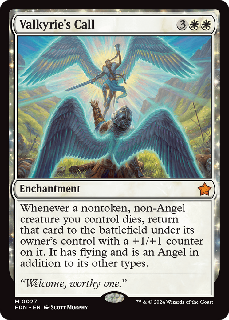 Valkyrie's Call (FDN-027) (Foil)