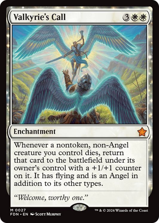 Valkyrie's Call (FDN-027) (Foil)