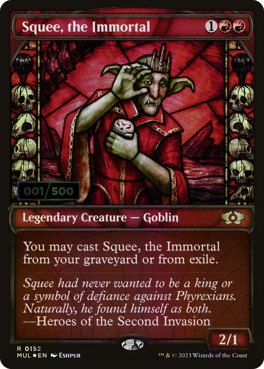 Squee, the Immortal (MUL-152Z) (Showcase) (Foil) (Serialized)