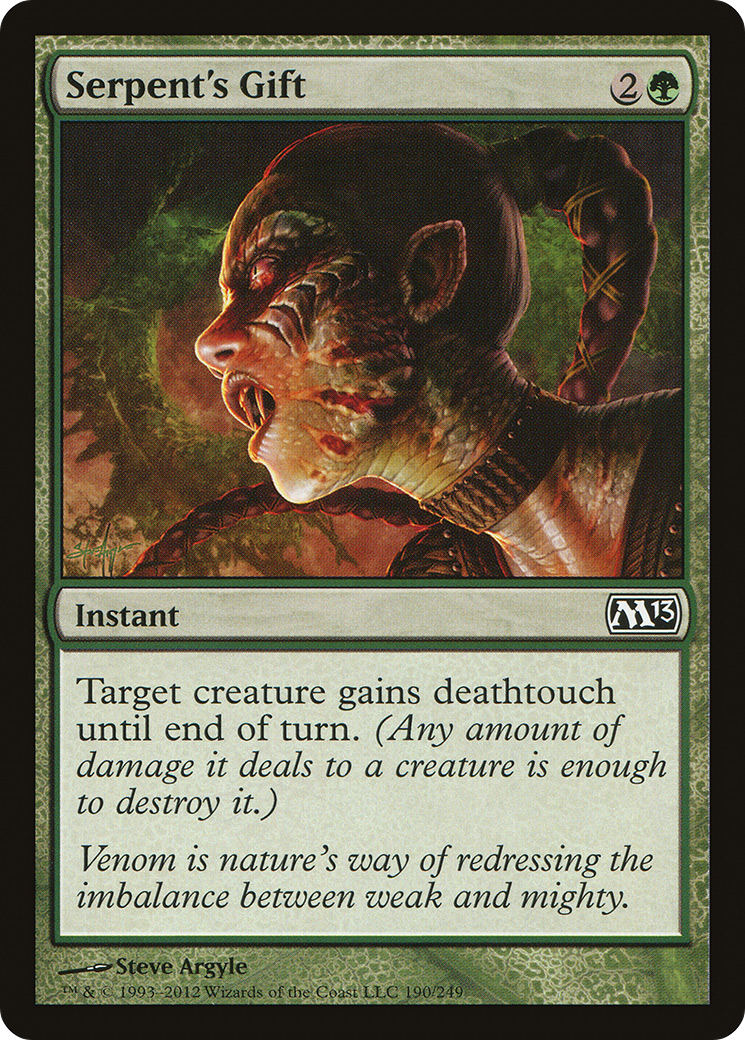 Serpent's Gift (M13-190) (Foil)