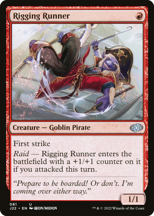Rigging Runner (J22-081)