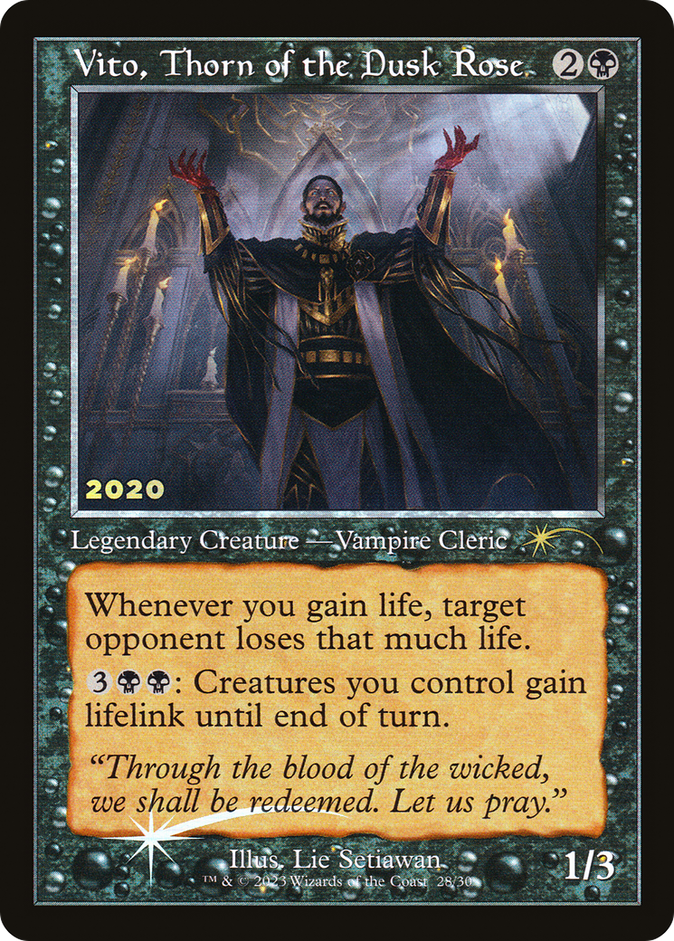 Vito, Thorn of the Dusk Rose (30A-P-028) (Foil)