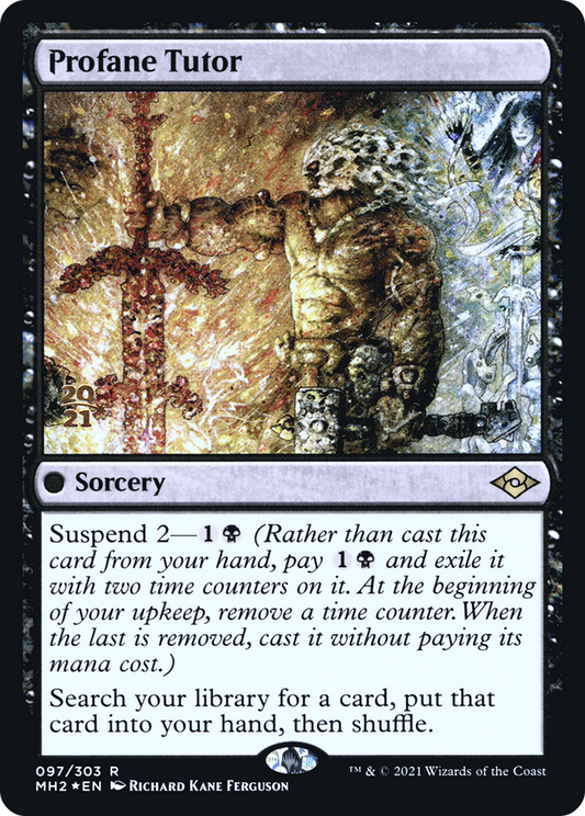 Profane Tutor (PRE-97S) (Foil)