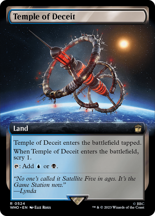 Temple of Deceit (WHO-524) (Extended Art) (Foil)