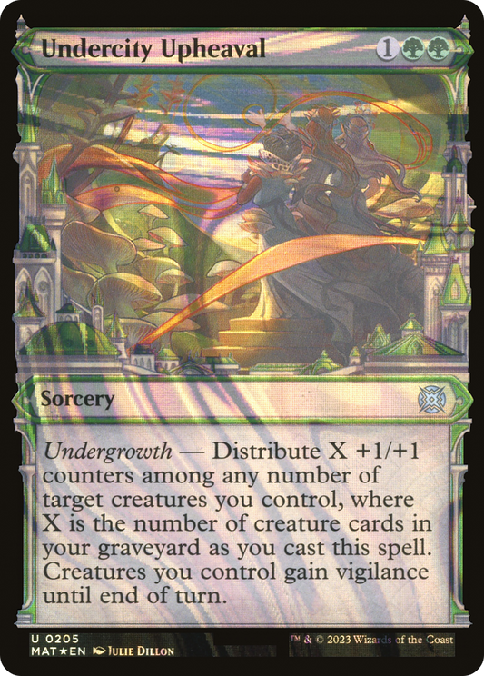Undercity Upheaval (MAT-205) (Showcase) (Halo) (Foil)