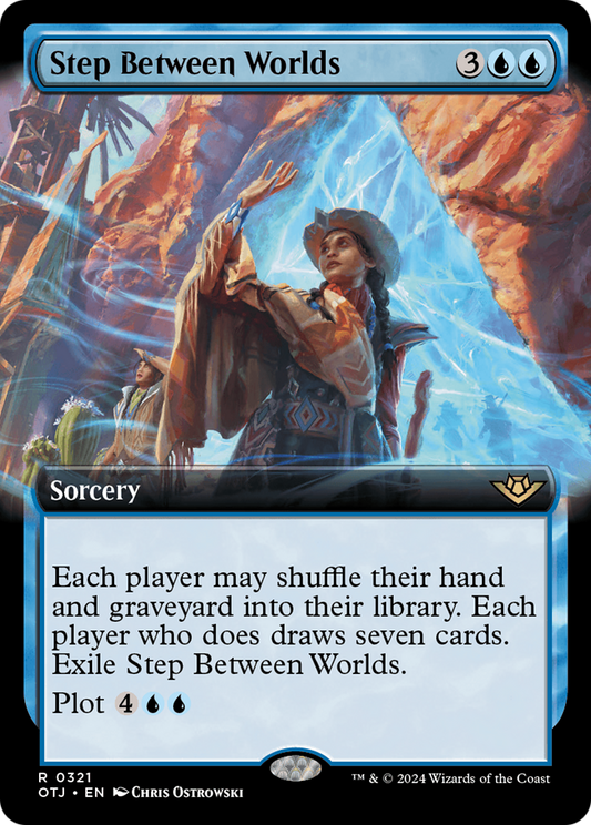 Step Between Worlds (OTJ-321) (Extended Art) (Foil)