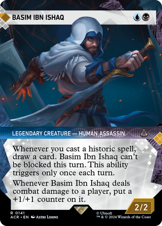 Basim Ibn Ishaq (ACR-141) (Showcase) (Borderless) (Foil)