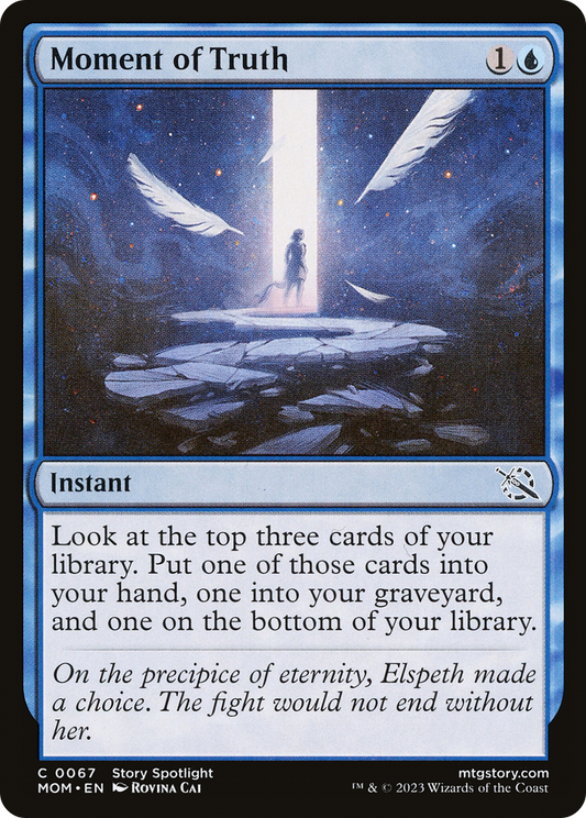 Moment of Truth (MOM-067) (Foil)