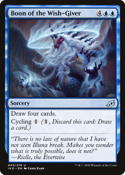 Boon of the Wish-Giver (IKO-043) (Foil)