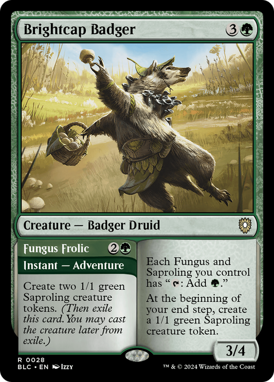 Brightcap Badger // Fungus Frolic (BLC-028)