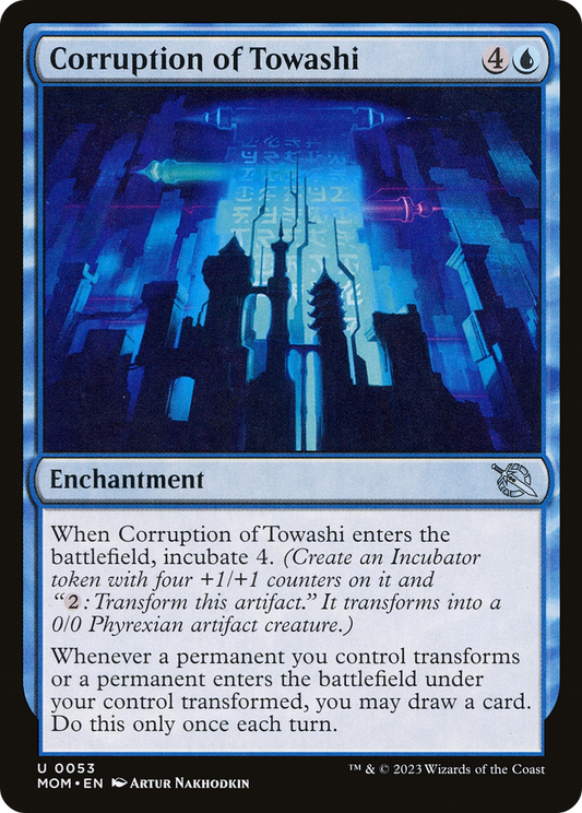 Corruption of Towashi (MOM-053) (Foil)