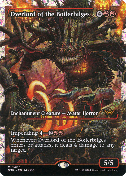 Overlord of the Boilerbilges (DSK-403) (Showcase) (Fracture Foil)