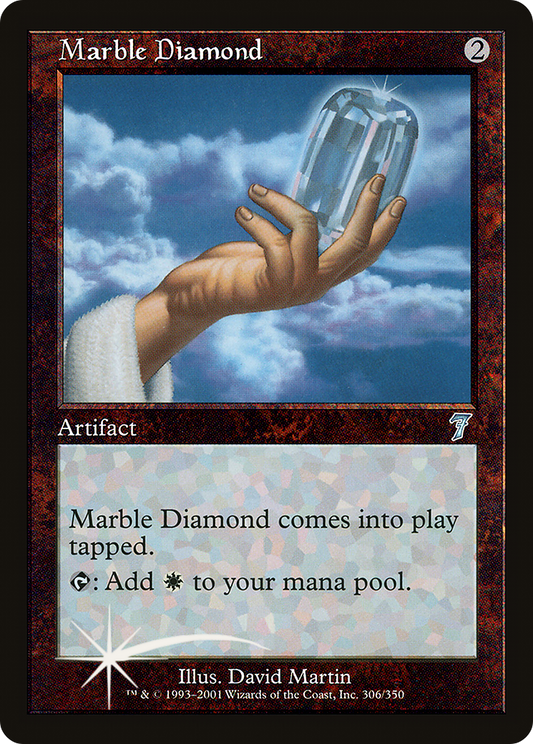 Marble Diamond (7ED-306★) (Foil)