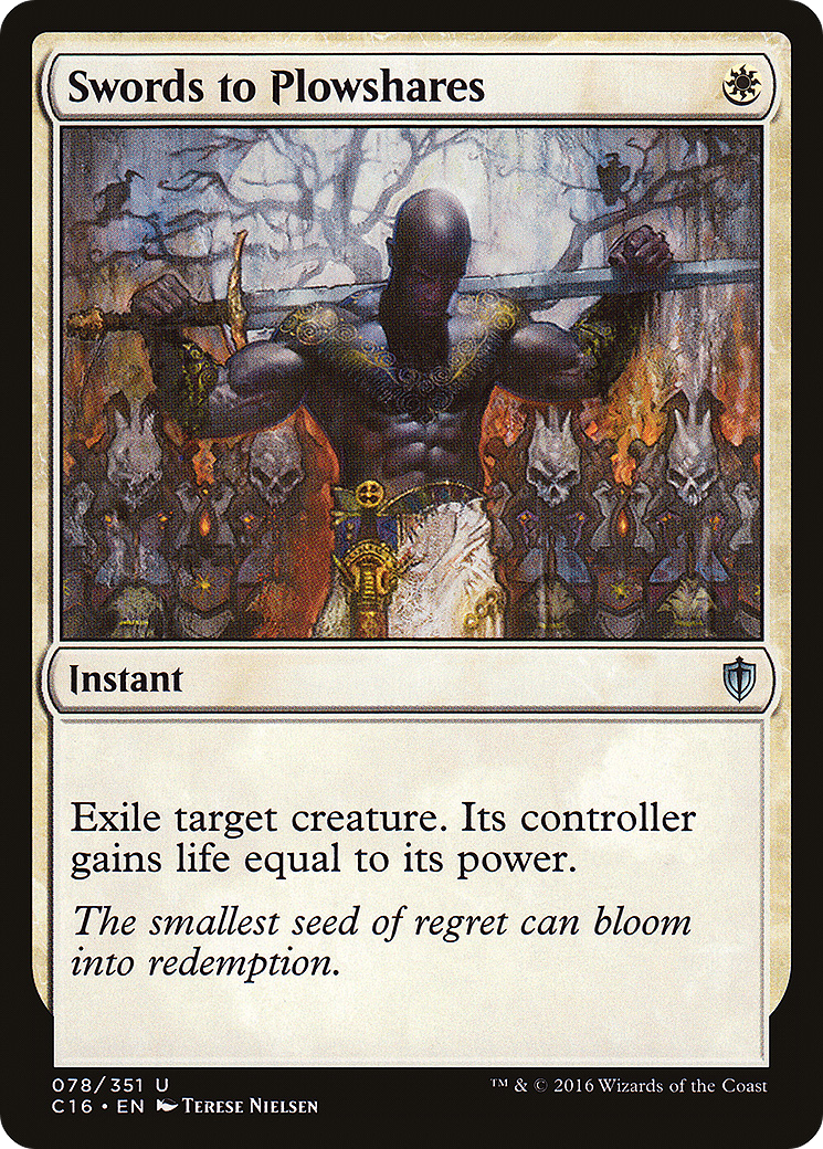 Swords to Plowshares (C16-078)