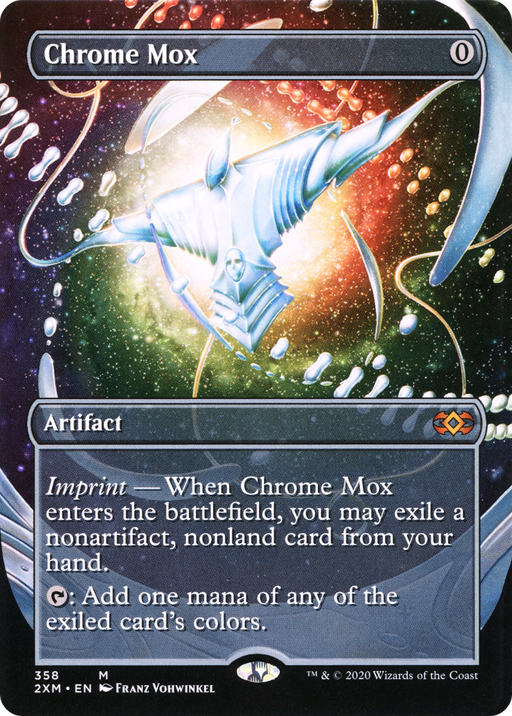 Chrome Mox (2XM-358) (Borderless) (Foil)