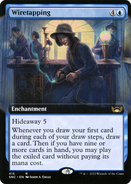 Wiretapping (SNC-415) (Extended Art) (Foil)