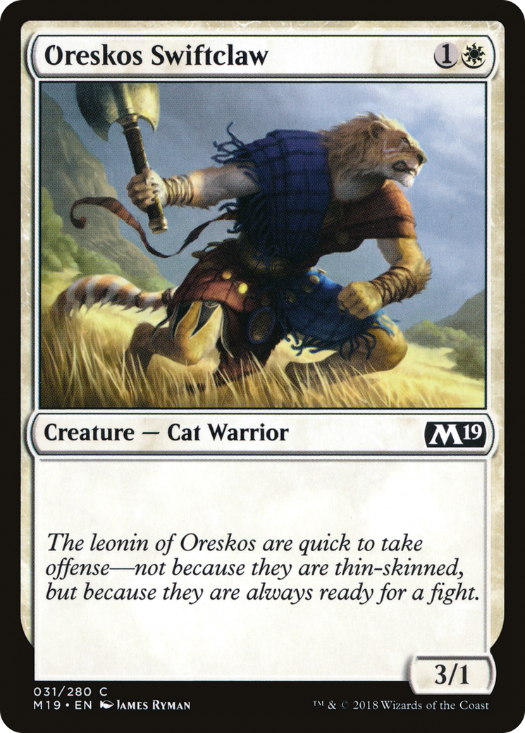Oreskos Swiftclaw (M19-031)