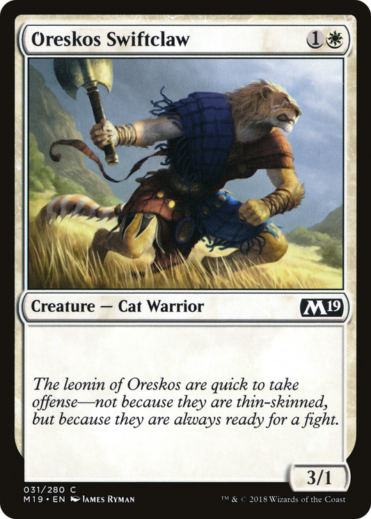 Oreskos Swiftclaw (M19-031)