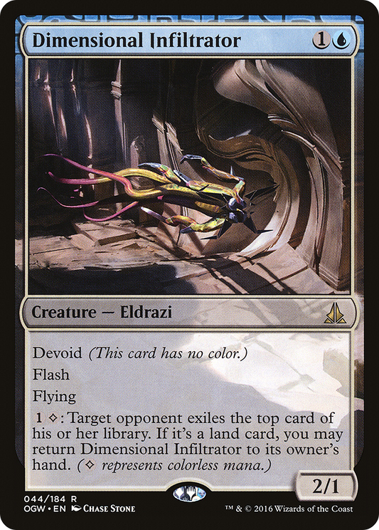 Dimensional Infiltrator (OGW-044) (Foil)