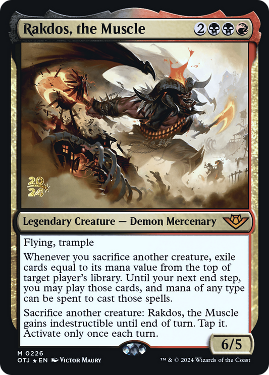 Rakdos, the Muscle (PRE-226S) (Foil)
