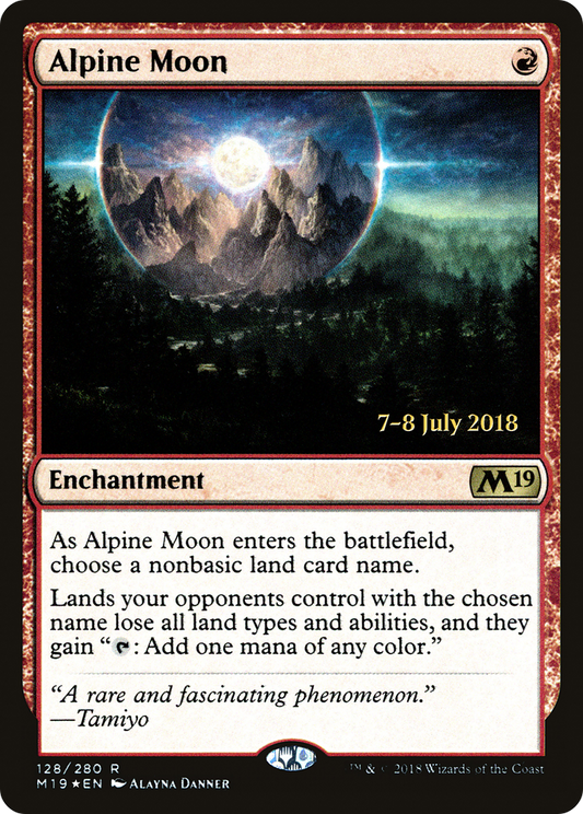 Alpine Moon (PRE-128S) (Foil)