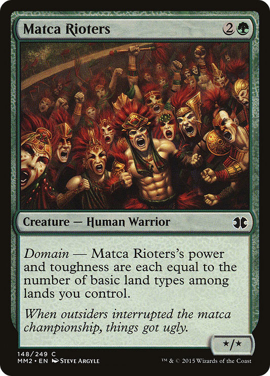 Matca Rioters (MM2-148) (Foil)