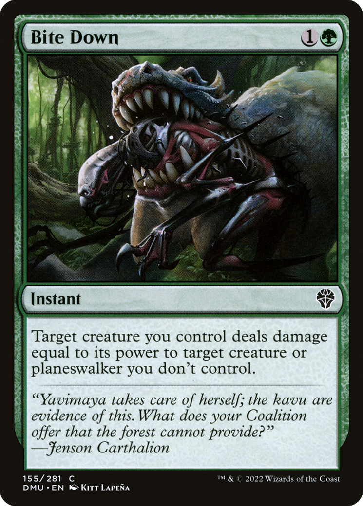 Bite Down (DMU-155) (Foil)