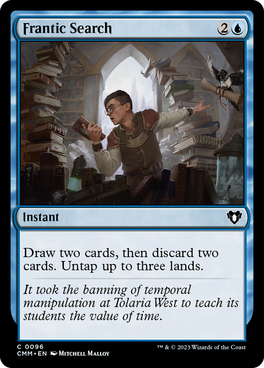 Frantic Search (CMM-096) (Foil)