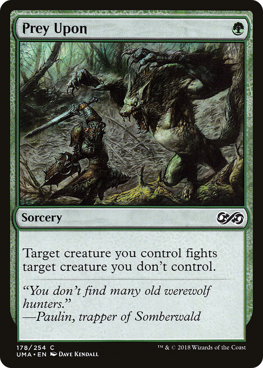Prey Upon (UMA-178) (Foil)