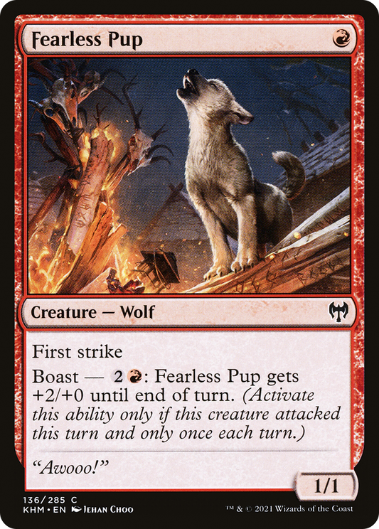 Fearless Pup (KHM-136) (Foil)