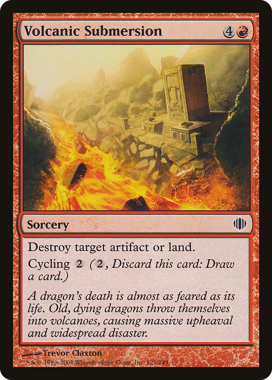 Volcanic Submersion (ALA-121) (Foil)
