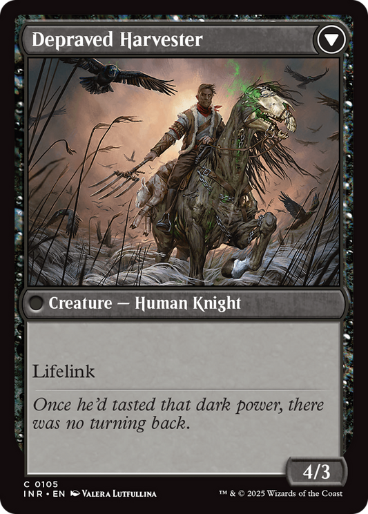 Desperate Farmer // Depraved Harvester (INR-105) (Foil)
