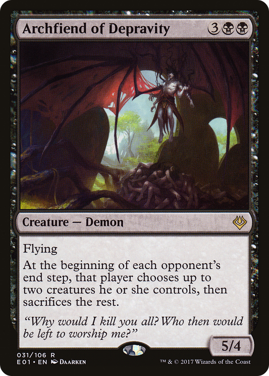 Archfiend of Depravity (AC2-031)
