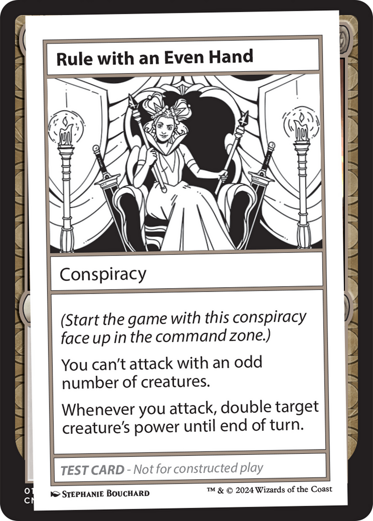 Rule with an Even Hand (MB2PC-269)