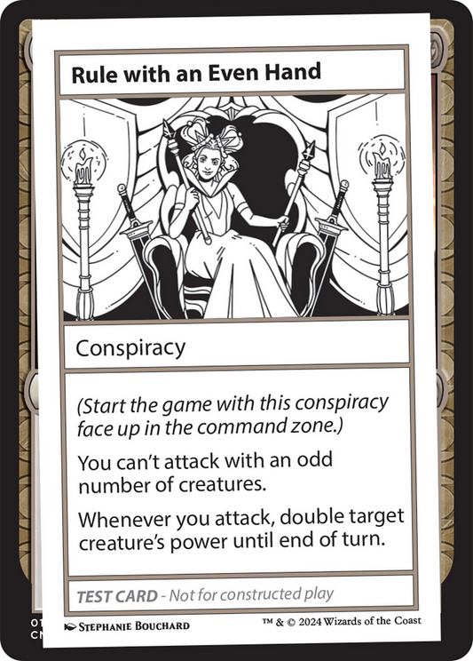 Rule with an Even Hand (MB2PC-269)