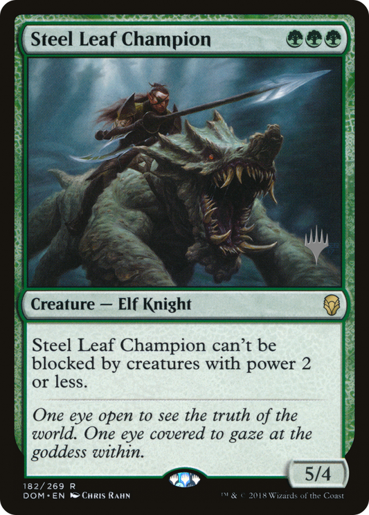 Steel Leaf Champion (PPM20-182P) (Foil)