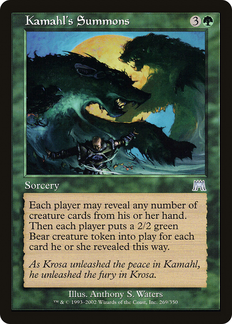 Kamahl's Summons (ONS-269) (Foil)