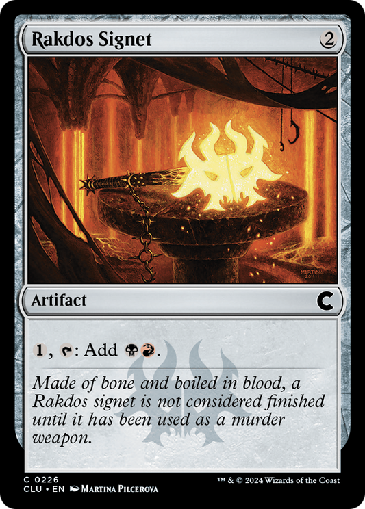Rakdos Signet (CLU-226)
