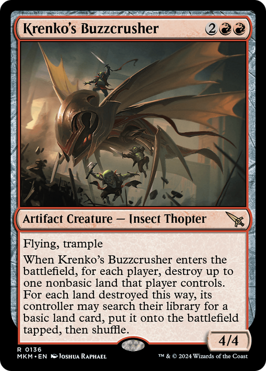 Krenko's Buzzcrusher (MKM-136) (Foil)