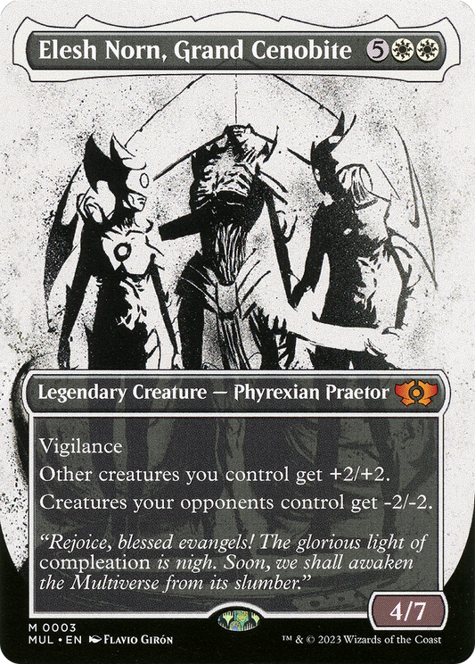 Elesh Norn, Grand Cenobite (MUL-003) (Showcase) (Borderless)