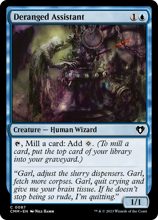 Deranged Assistant (CMM-087) (Foil)