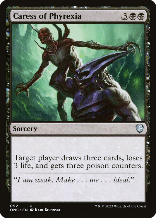 Caress of Phyrexia (ONC-092)