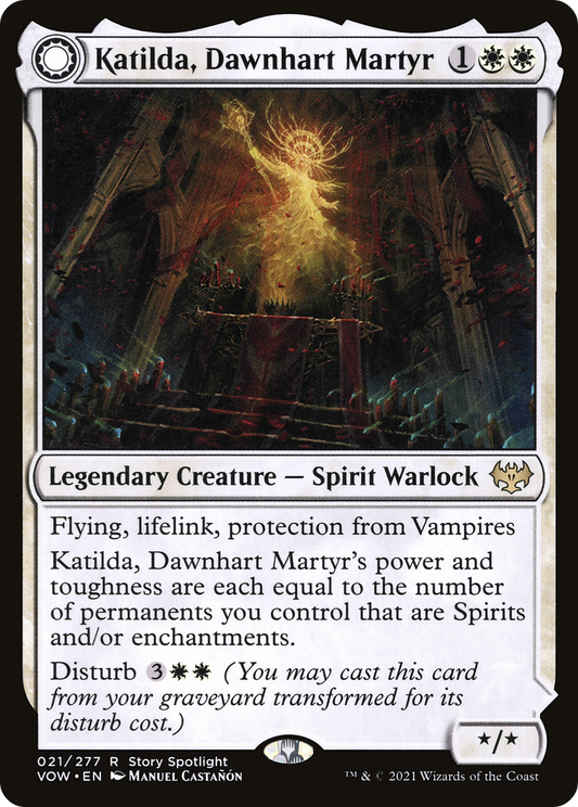 Katilda, Dawnhart Martyr // Katilda's Rising Dawn (VOW-021) (Foil)