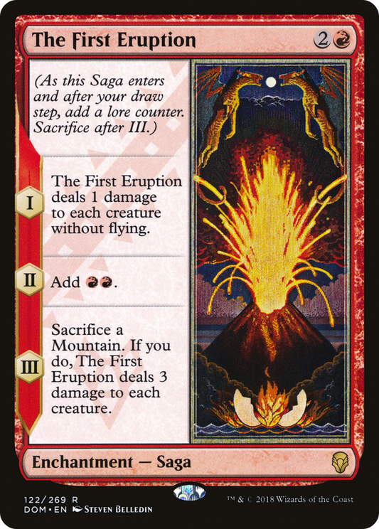 The First Eruption (DOM-122)